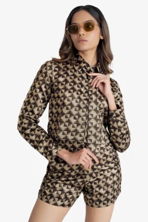 3 Piece Set - Shirt, Tie and Shorts